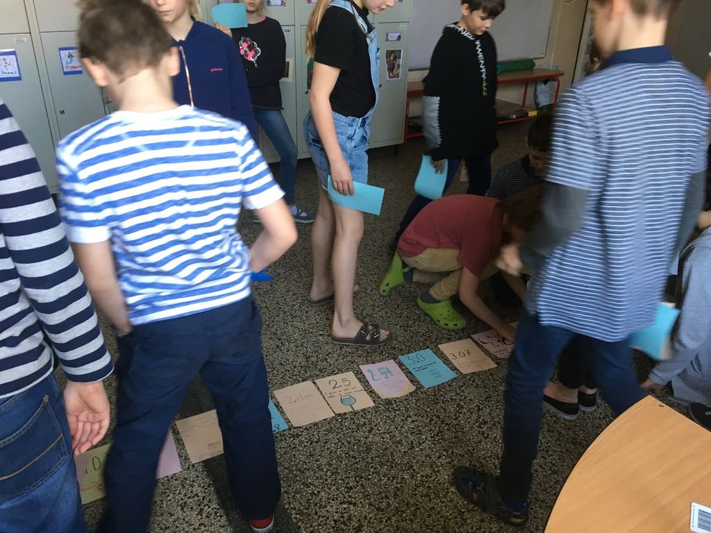 PYP 4 Math inquiry into decimals April 2018
