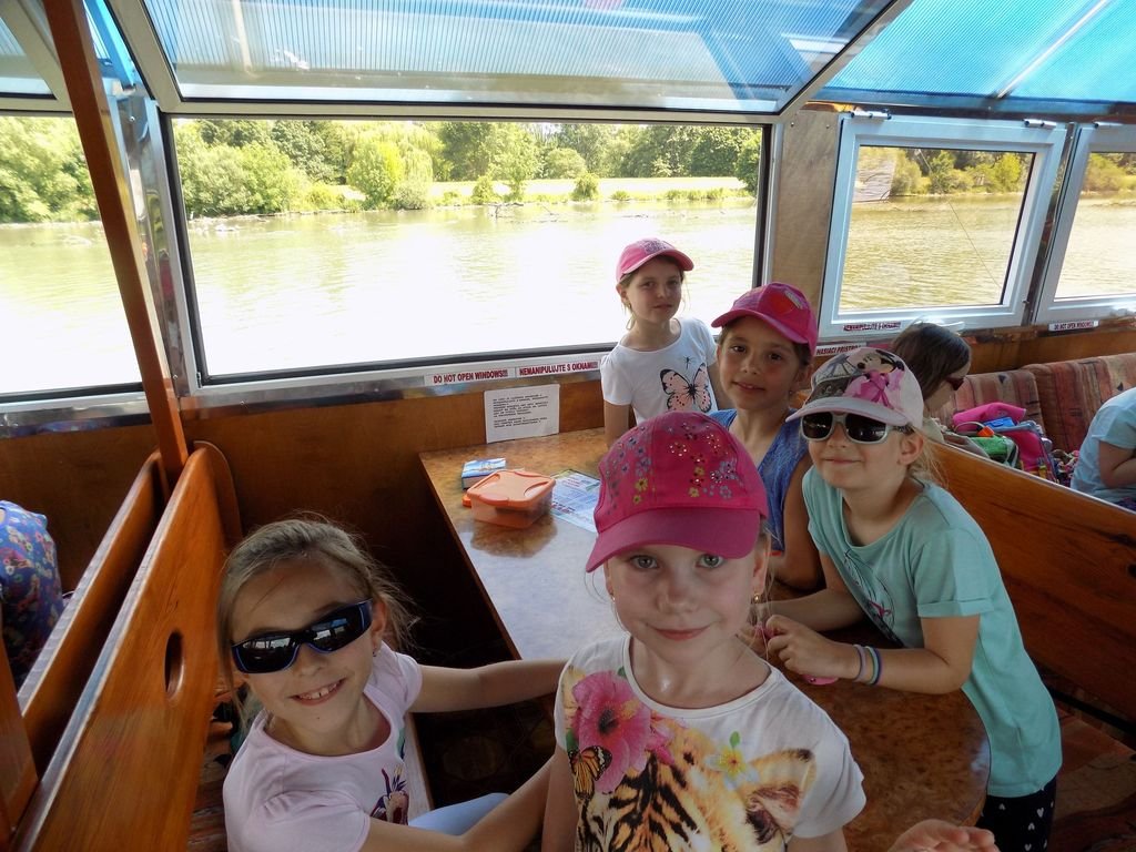 Exkurzia v Piešťanoch - Farma a plavba loďou