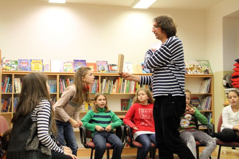 Reading with Mr. Mrkvička 2015/2016