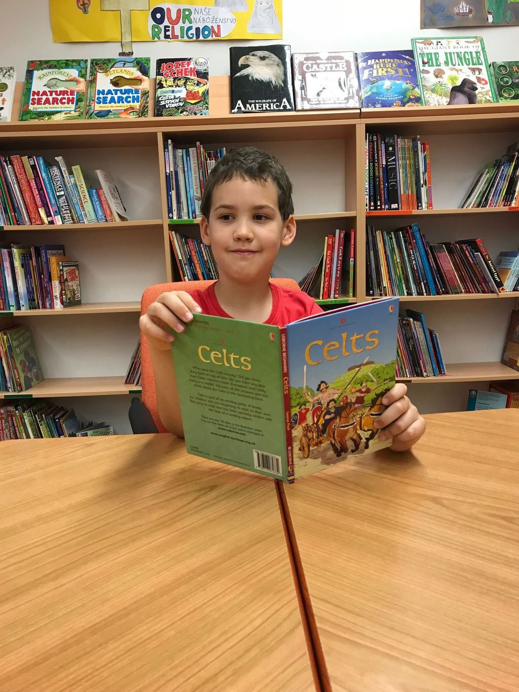 PYP 2 in the library