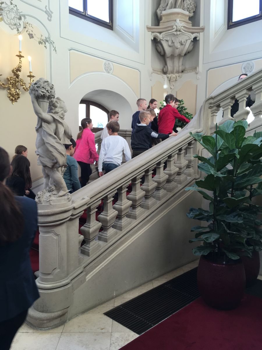 PYP 4 Vising the president