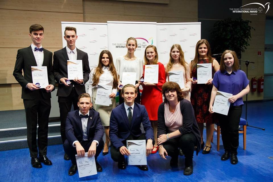 Ceremónia odovzdávania cien DofE – december 2017 / DofE Ceremony – December 2017