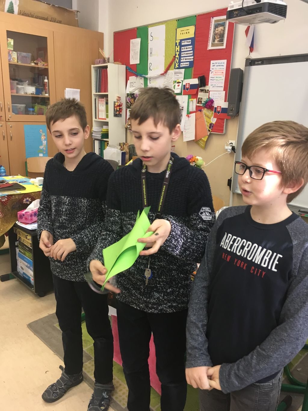 PYP 4 math inquiry into angles Jan 2018