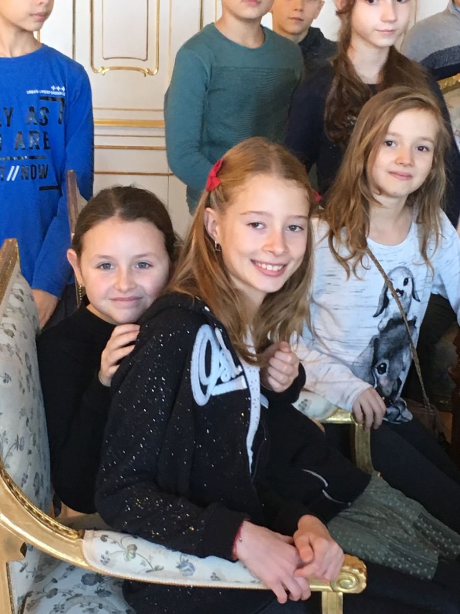 PYP 4 Vising the president