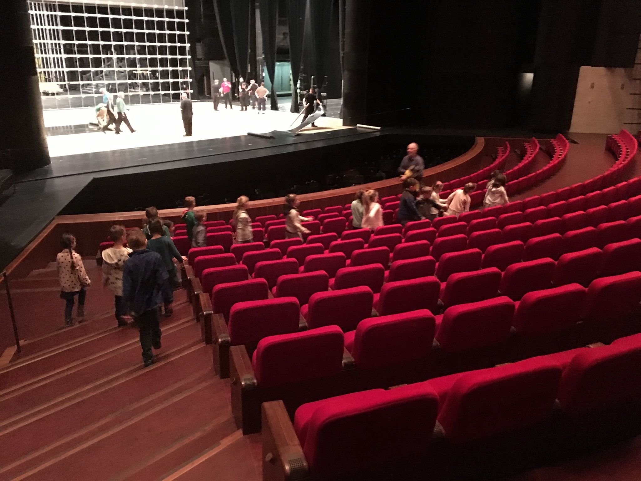 PYP 1 - visit of the Slovak National Theater - different jobs