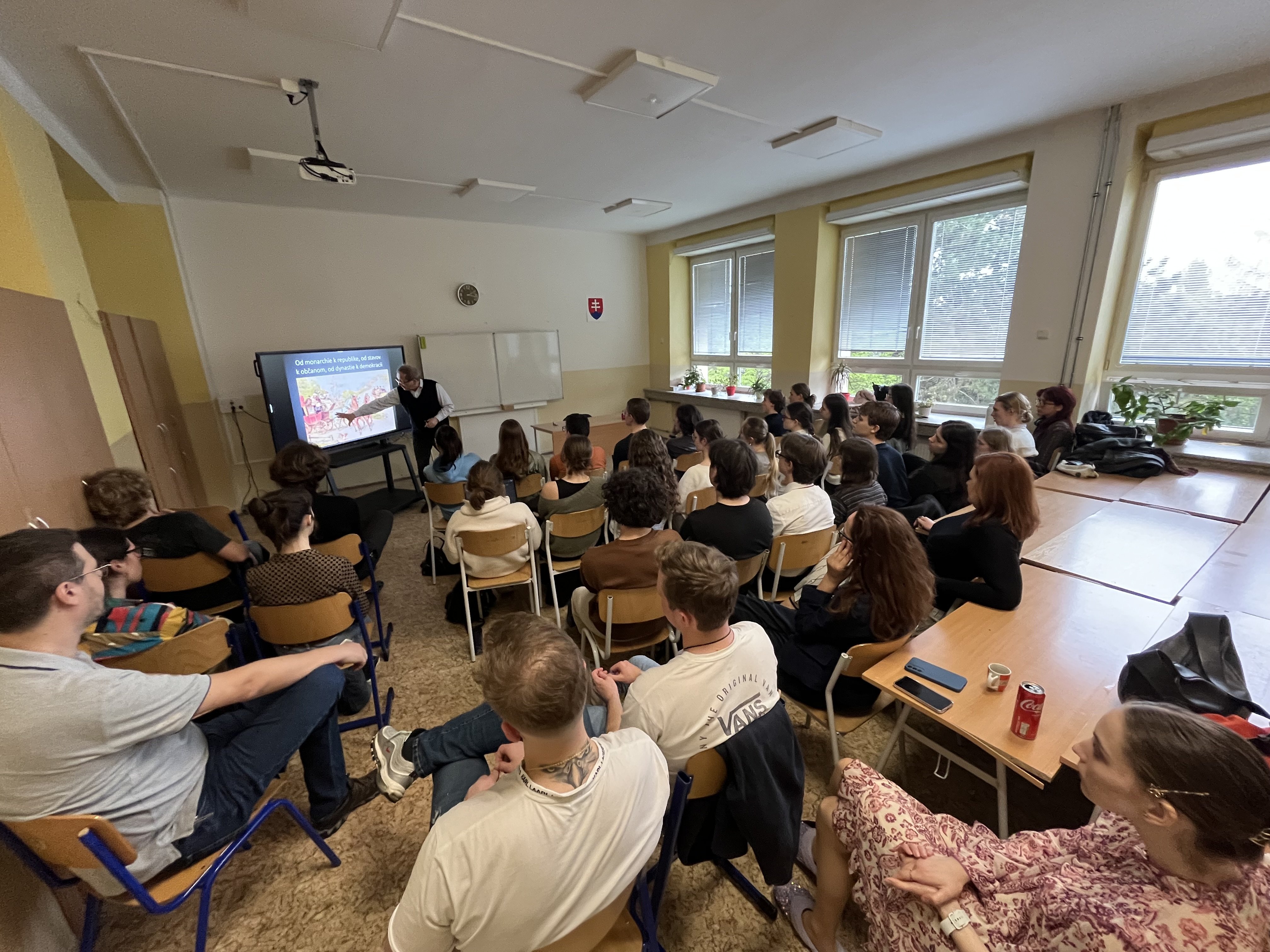 Beseda s profesorom Romanom Holecom