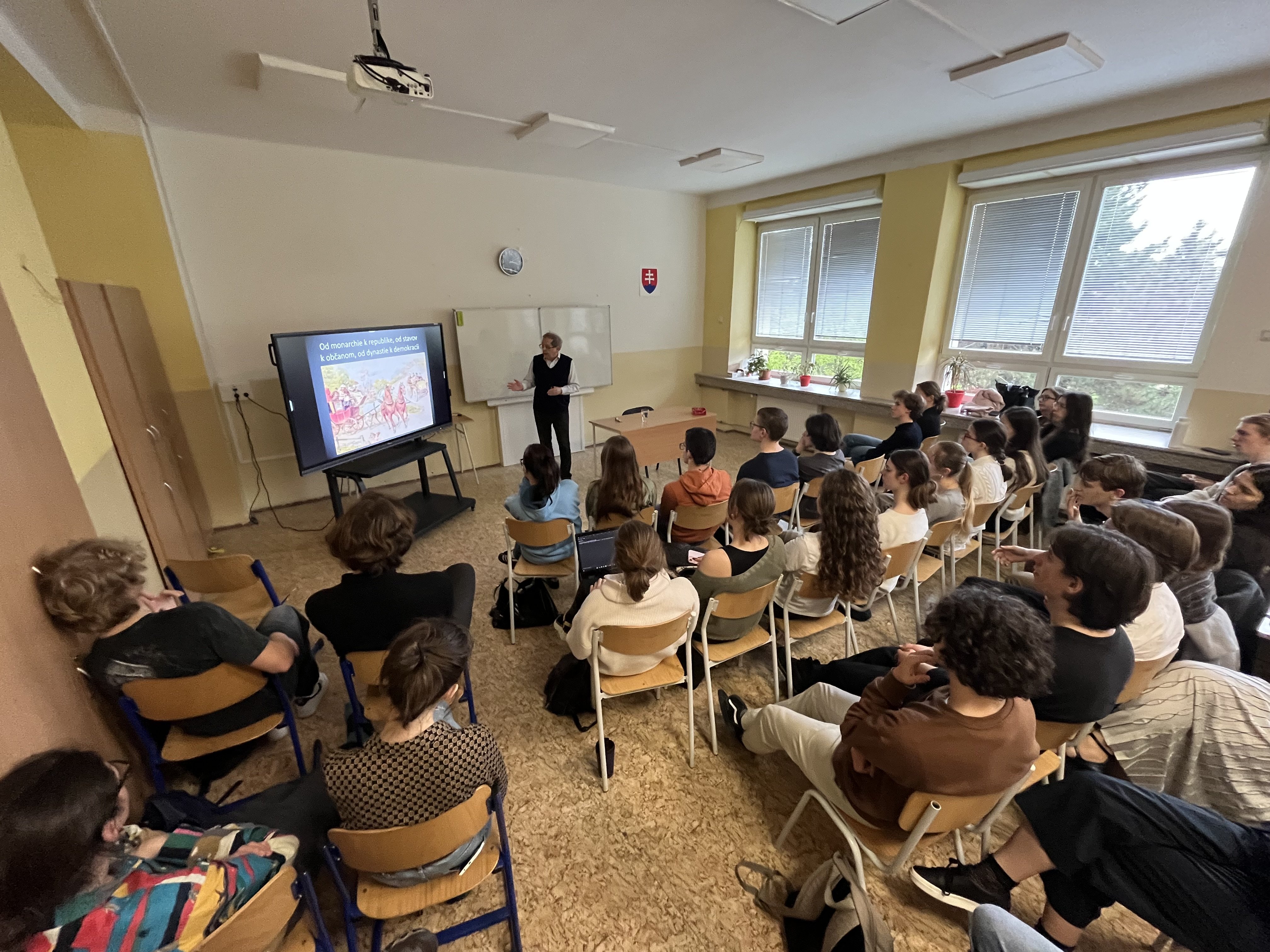 Beseda s profesorom Romanom Holecom