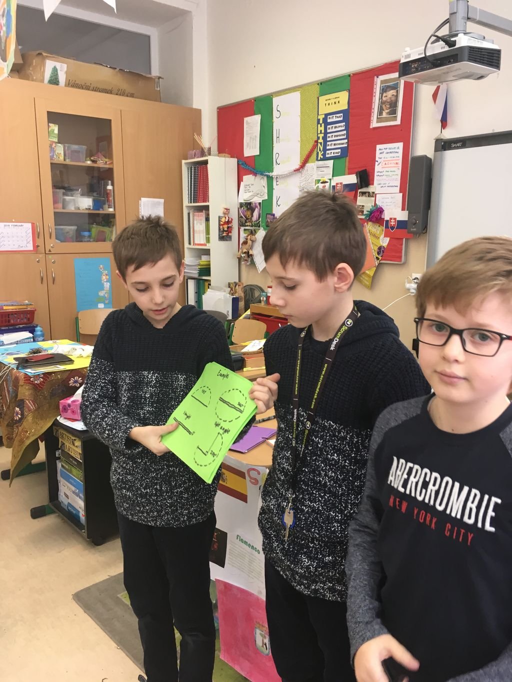 PYP 4 math inquiry into angles Jan 2018