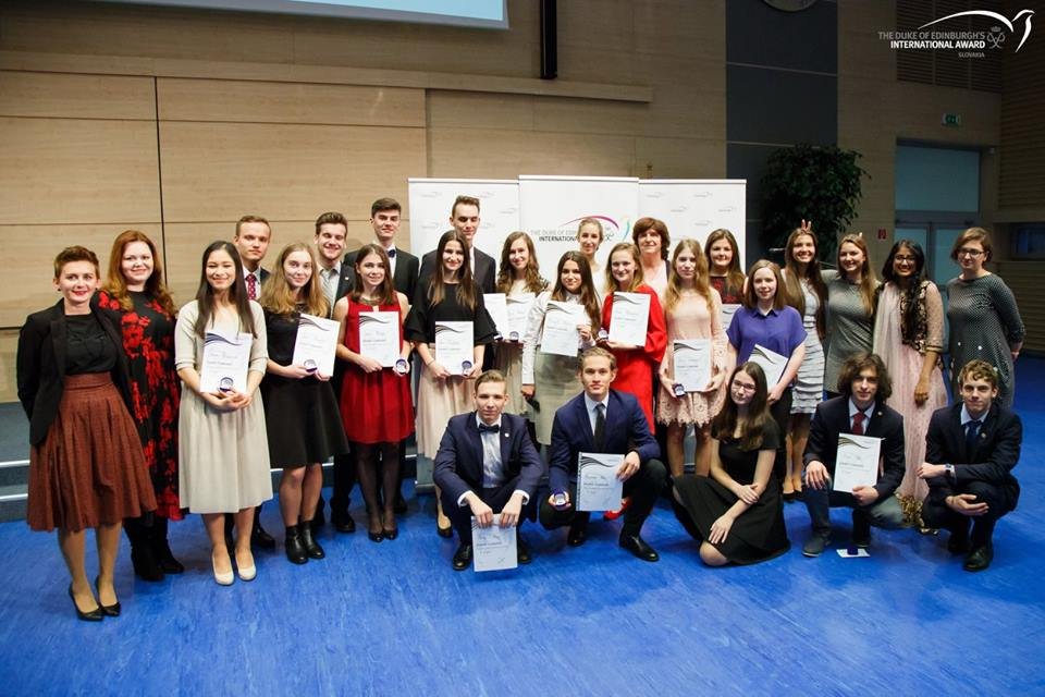 Ceremónia odovzdávania cien DofE – december 2017 / DofE Ceremony – December 2017