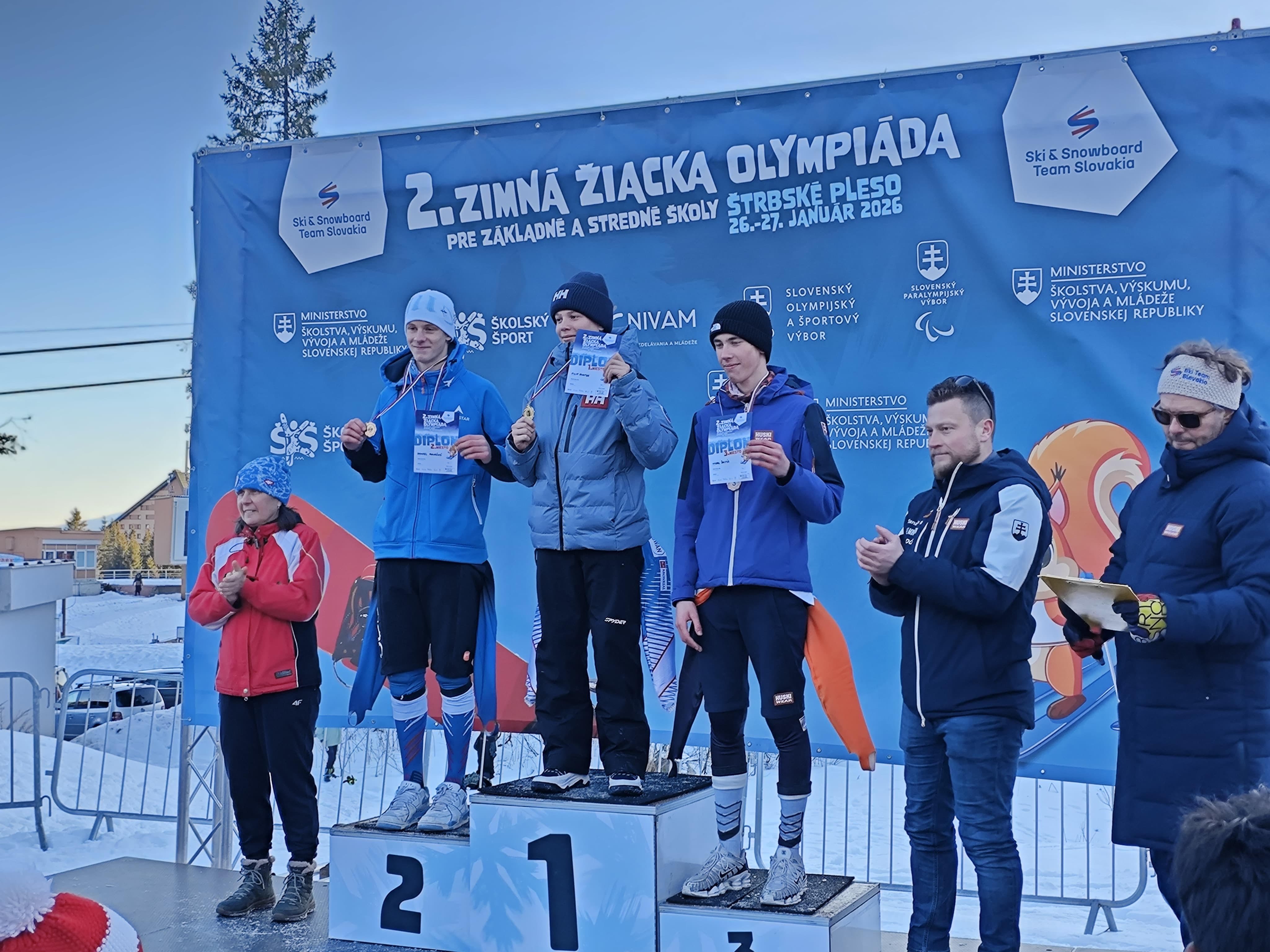 Reprezentácia školy na 2. Žiackej olympiáde<br>na Štrbskom Plese