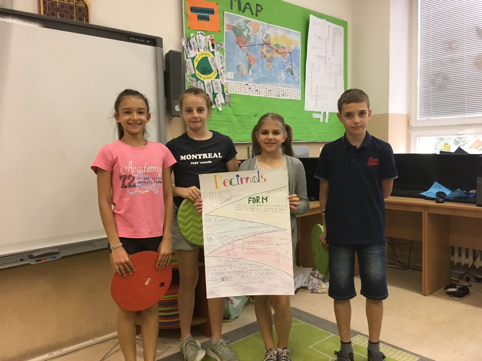 PYP 4 - Math inquiry into decimals May 2018