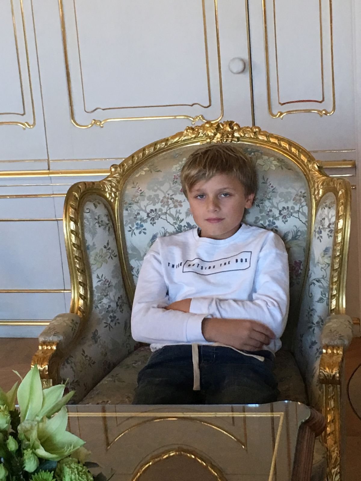 PYP 4 Vising the president