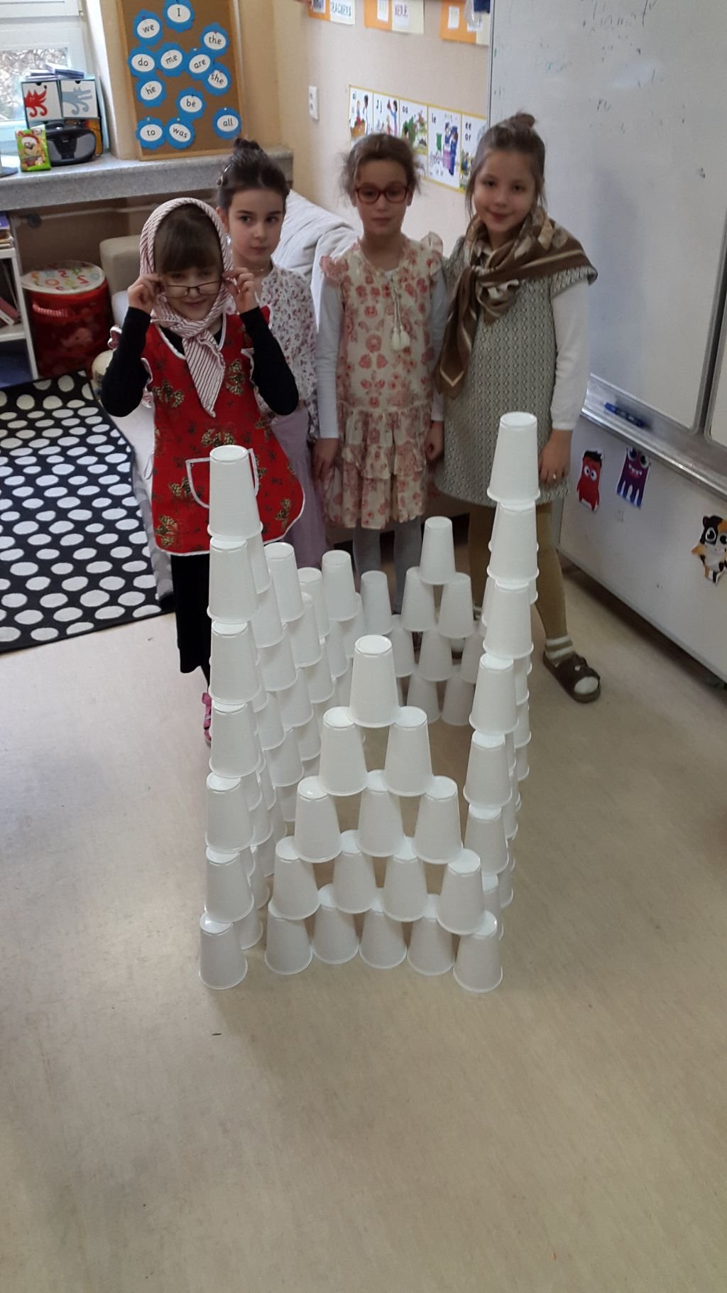 PYP 1 - 100th day at school  Febr 2018