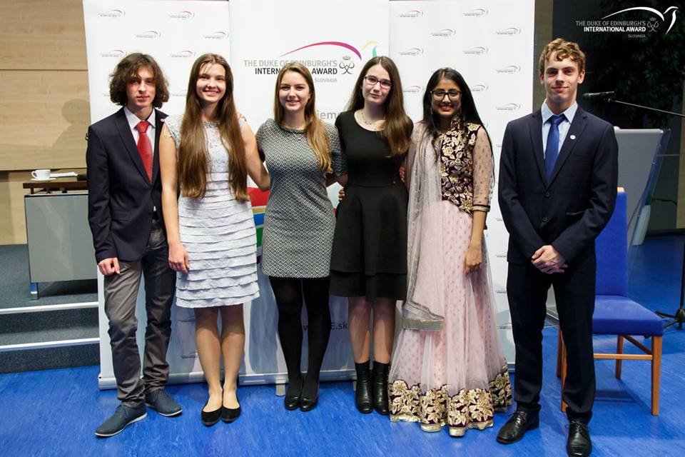 Ceremónia odovzdávania cien DofE – december 2017 / DofE Ceremony – December 2017