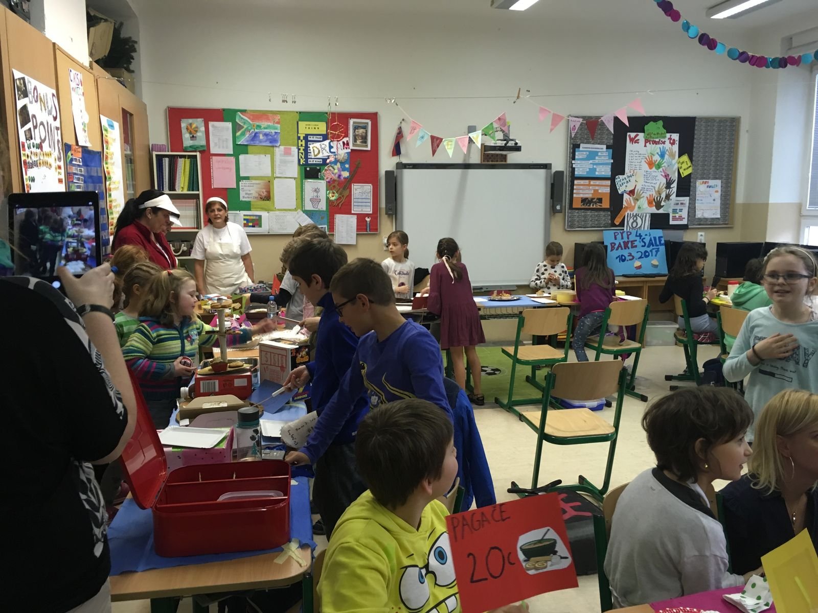 Bake sale PYP4 - March 2017