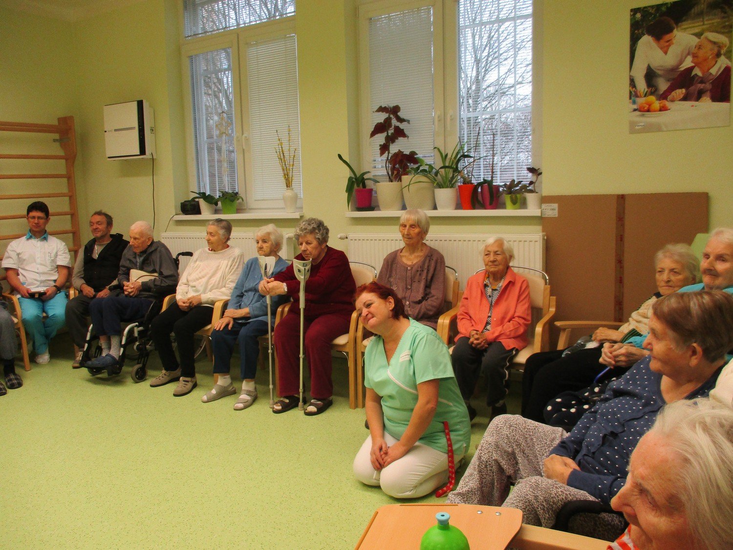 Vystúpenie v Domove seniorov