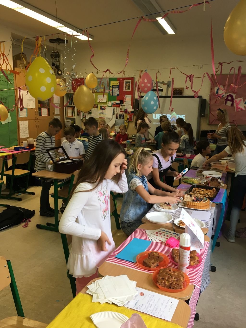 PYP 4 Bakery project - How we organize ourselves May 2018