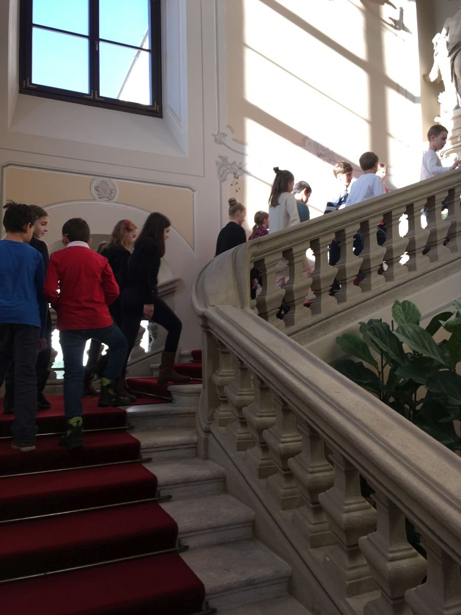 PYP 4 Vising the president