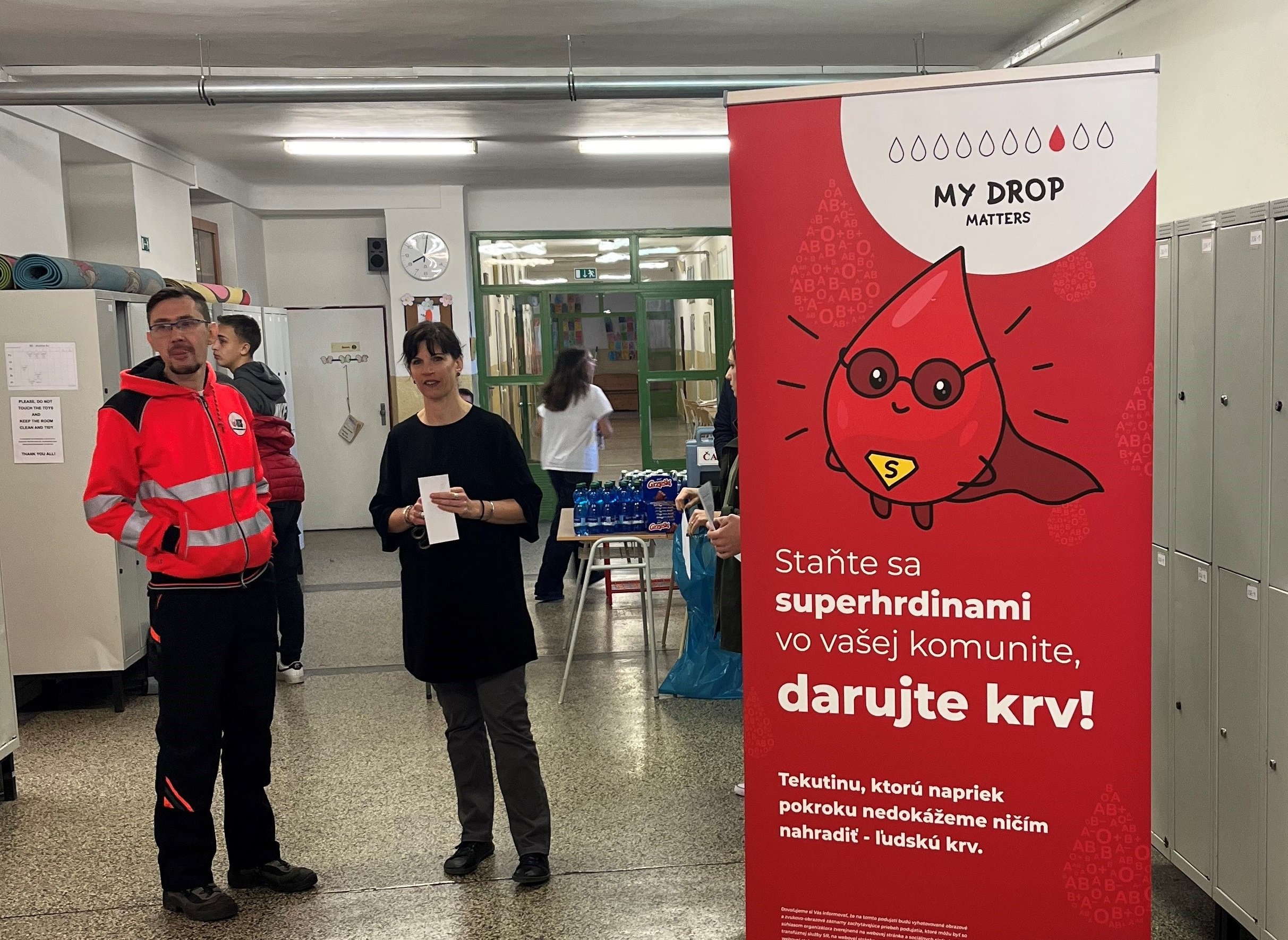 Darovanie krvi na škole